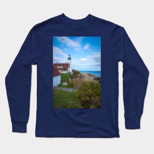 Portland Head Light Maine Long Sleeve T-Shirt